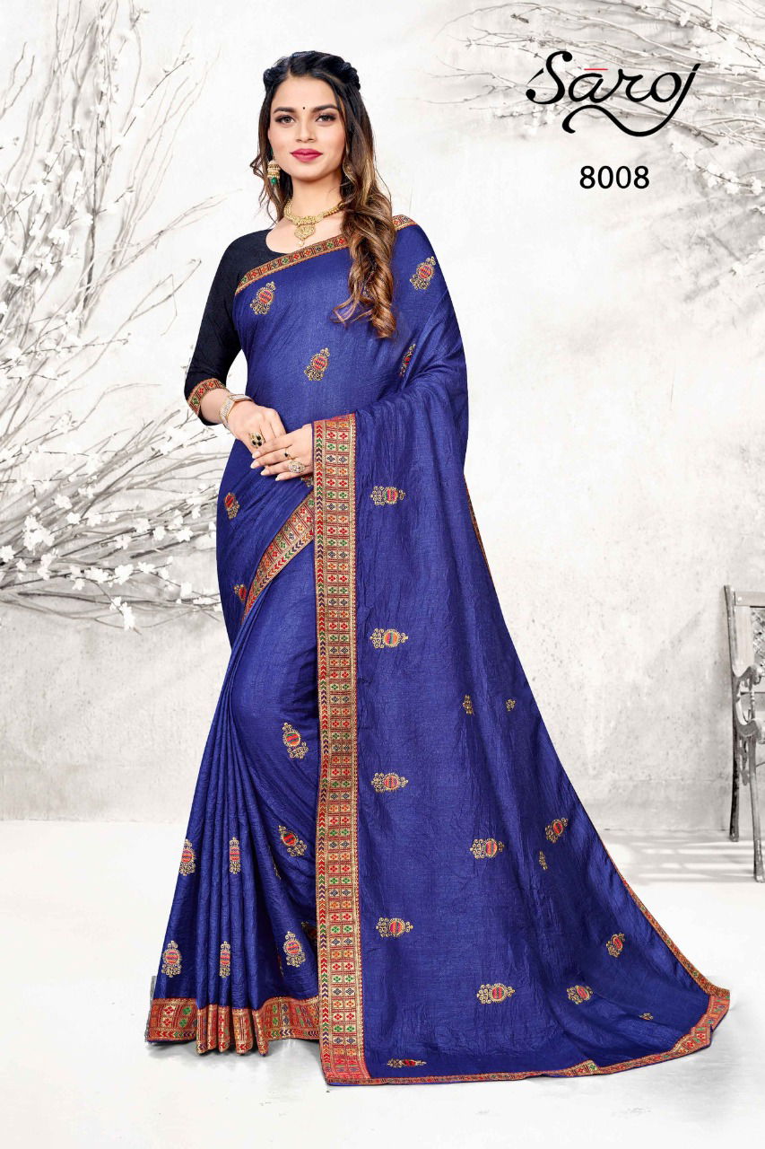 Saroj Diya New Exclusive Wear Silk Designer Latest Saree Collection
